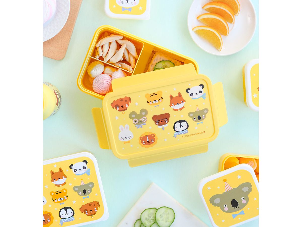 ALLC Lunch Box 22x7x14.5cm BBAFYE77 Animal Friends (8719715004235)