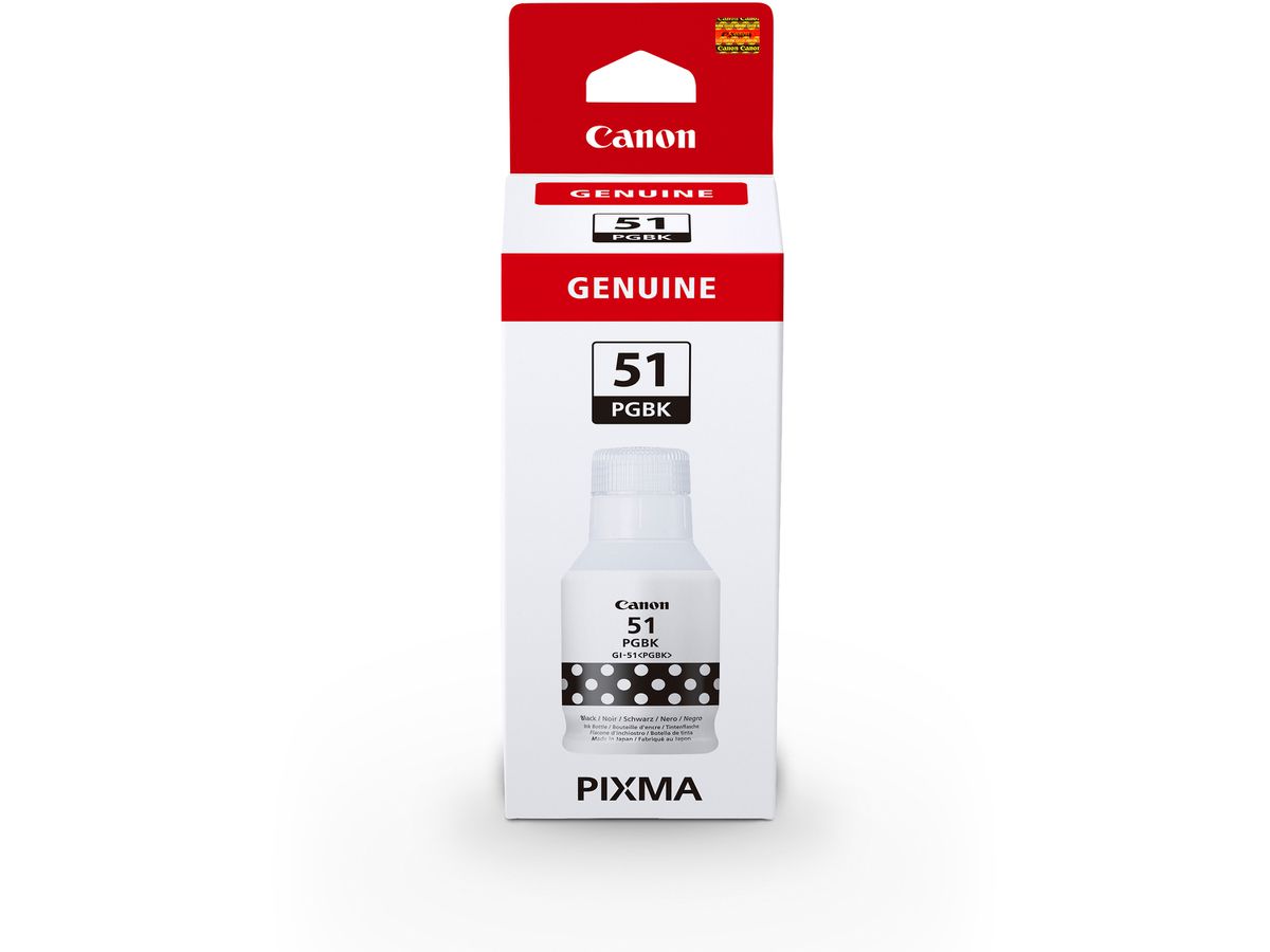 CANON Flacone d'inchiostro nero GI-51PGBK PIXMA G2520/G2560 170ml (4549292169546)