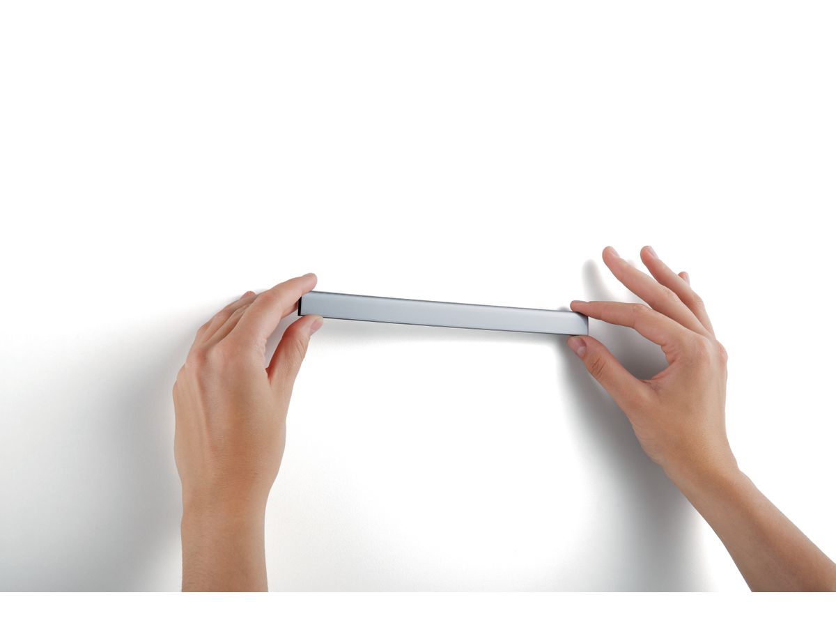 DURABLE DURAFIX Rail 210mm 470623 metallic silver 5 pezzi (4005546992020)