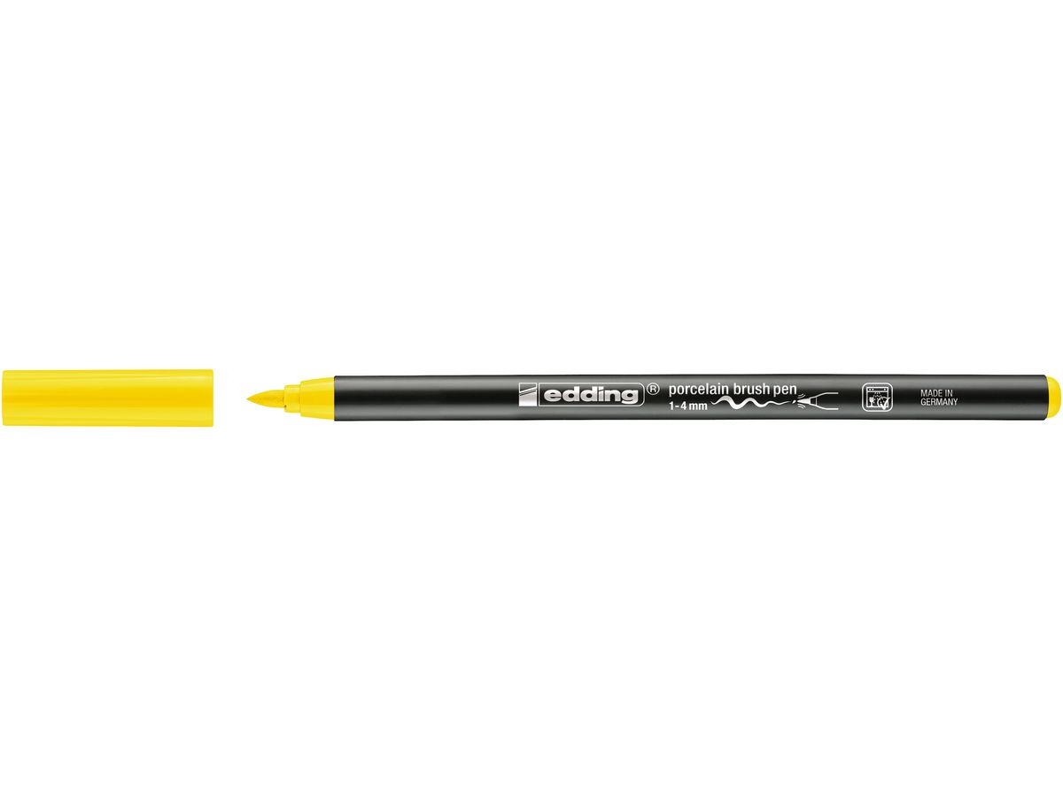 EDDING Marqueur porcelaine 4204 1-4mm E-4200 jaune (4004764927883)