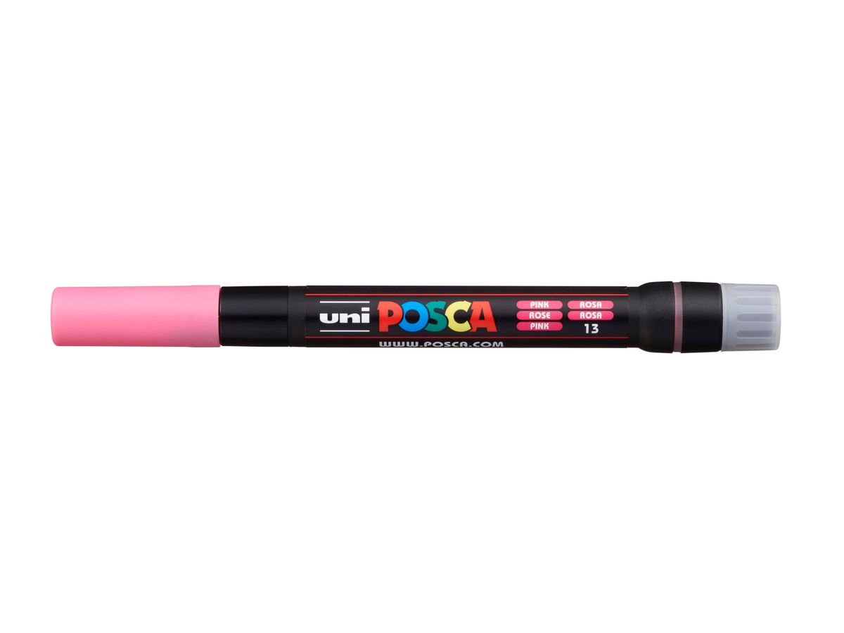 POSCA Penna Brush 1-10mm PCF-350 PINK rosa (4902778559765)