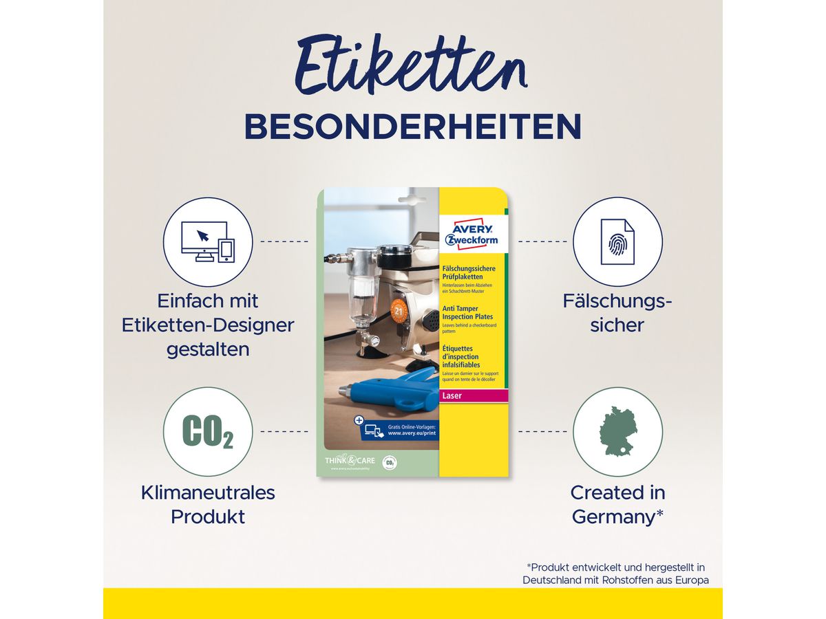 AVERY ZWECKFORM Macaron 30mm L7806-10 blanc, perm. 10 fl.240pcs. (4004182068496)