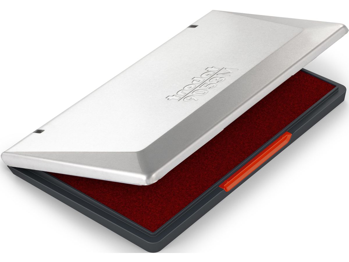 TRODAT Handstempelkis. 9053 9053MEKRO 16x9cm rot (0190084518475)