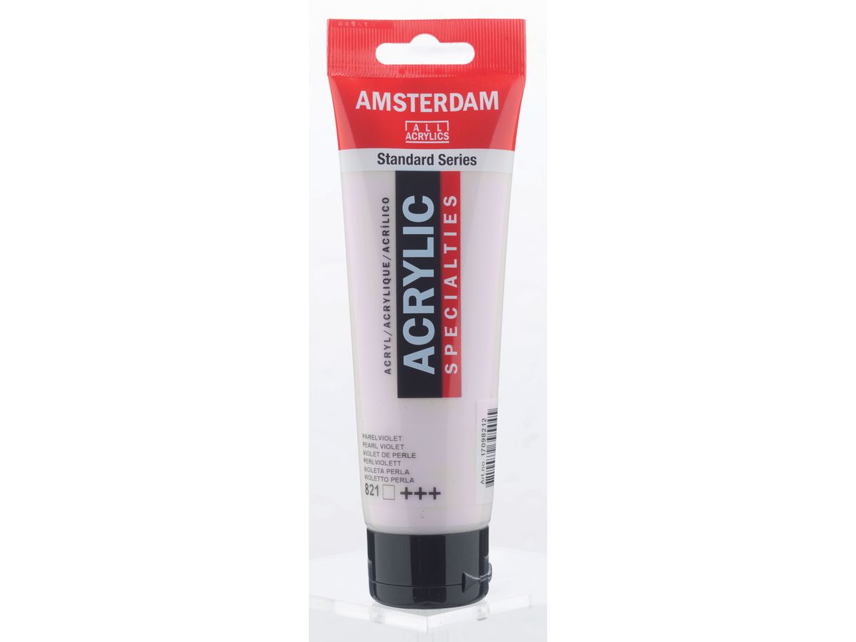 AMSTERDAM Peinture acrylique 120ml 17098212 pearl violet 821 (8712079395445)
