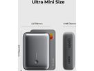 AUKEY Spark Mini 10000, 20W, PD,QC PB-Y55 GR Powerbank,Gray,USB-C,USB-A (0689323789283)
