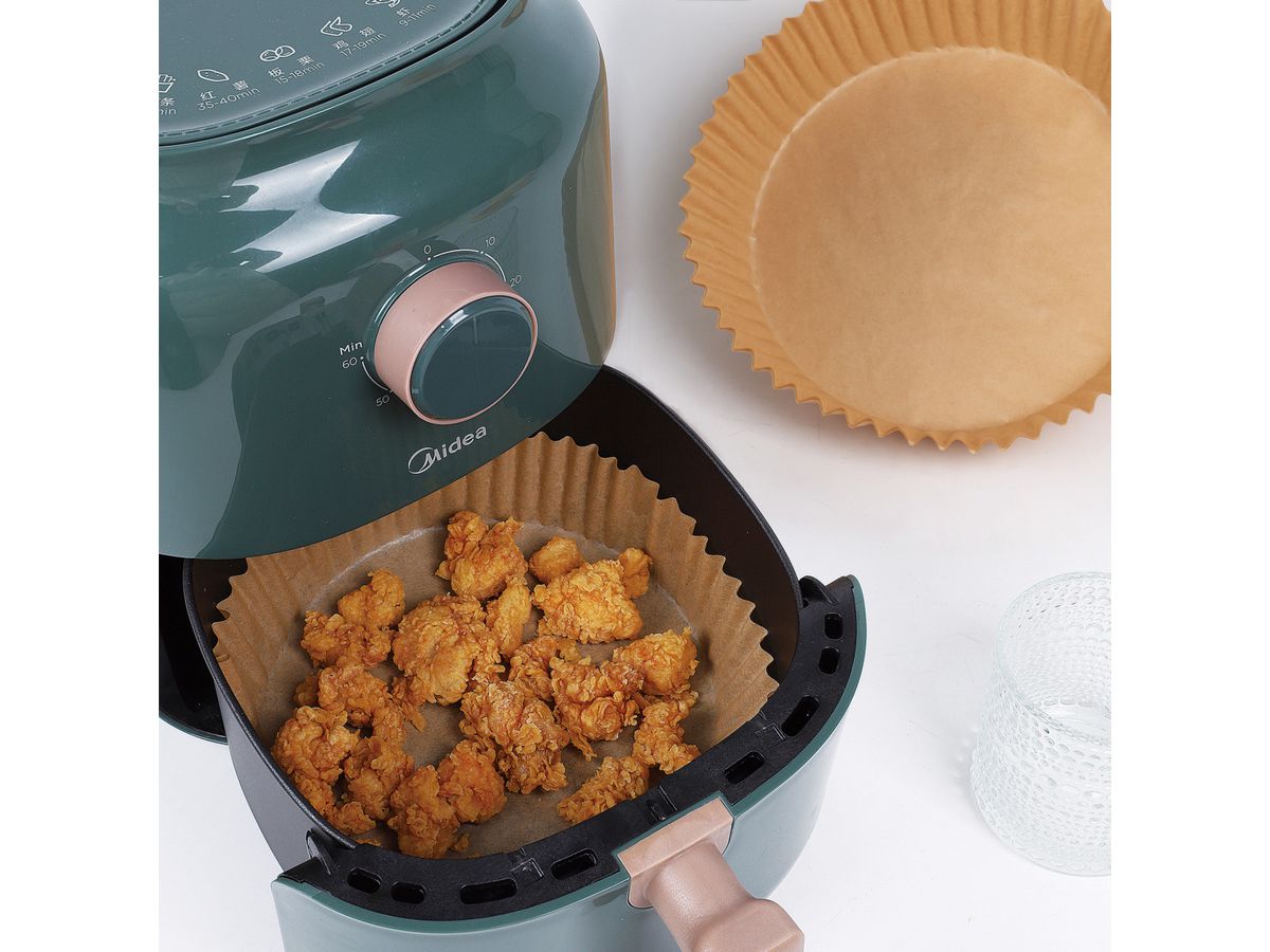 NORDIC Q Round Airfryer paper GS1210 50-pack (L) (5706470145658)