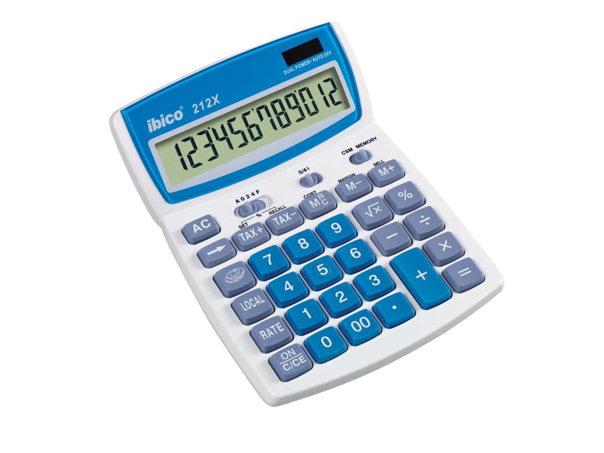 IBICO Tischrechner 212X IB410161 (0013465410161)