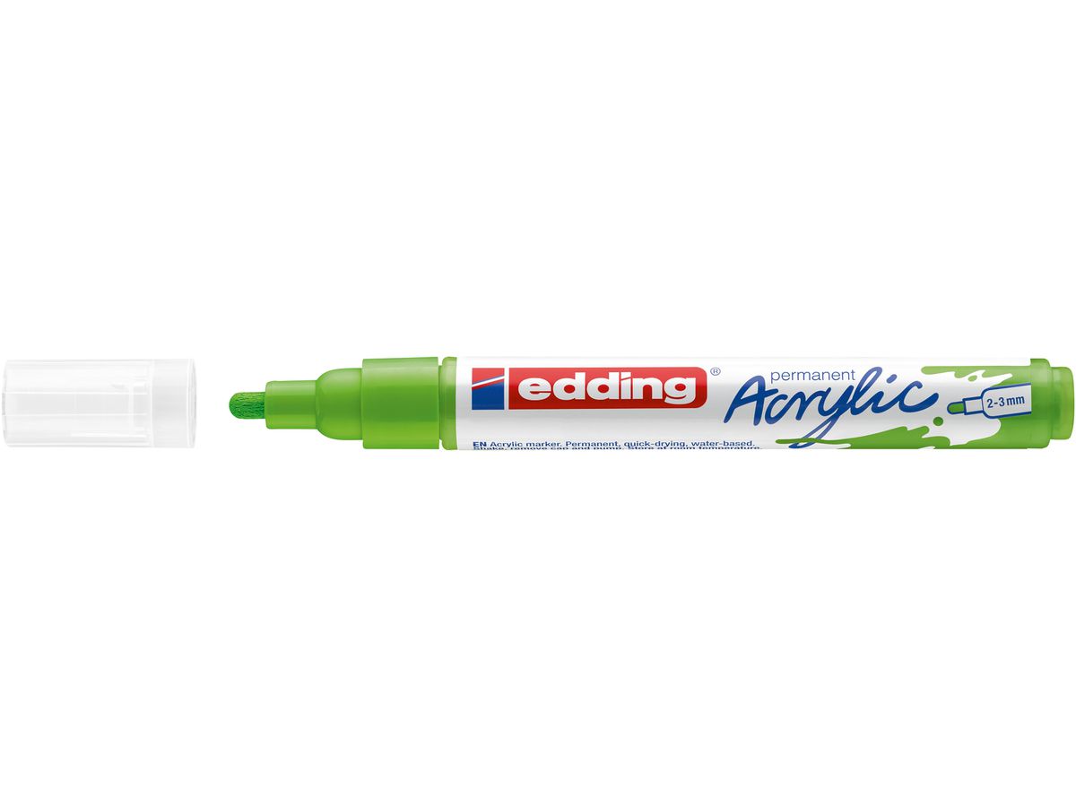 EDDING Acrylmarker 5100 2-3mm 5100-927 gelbgrün sdm (4057305026897)