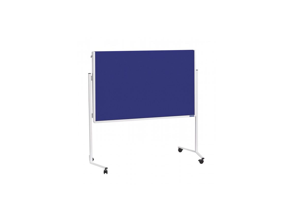 MAGNETOPLAN Tableau d.Présent. Feutre bleu 2111303 pliable 1200x1500mm (4013695033211)