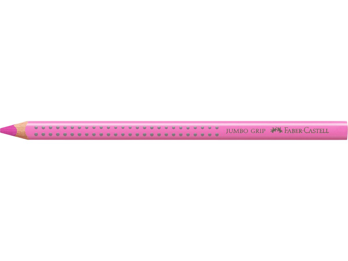 FABER-CASTELL Crayon de couleur Jumbo Grip 110919 magenta (4005401109198)