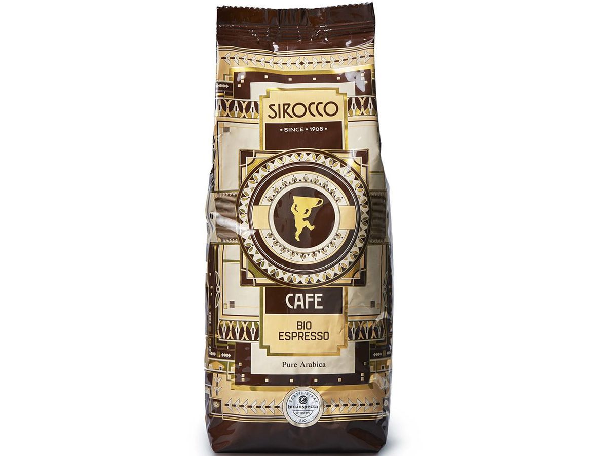 SIROCCO Bio Espresso 500g 205 Caffè in grani (7611864002050)