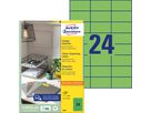 AVERY ZWECKFORM Etiquettes 70×37mm 3450 vert 2400 pcs. (4004182034507)