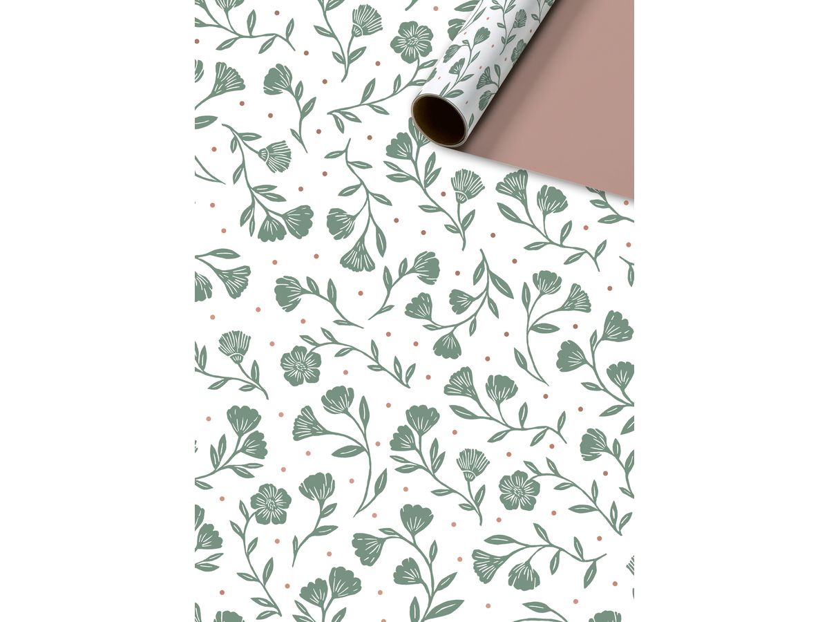 STEWO Geschenkpapier Olena 2528520445 grün 70x150cm (7630050884140)