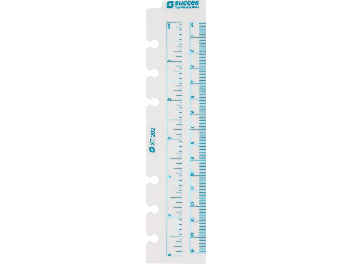 SUCCES Agenda Standard scala 84320200U trasparente (8712254060458)