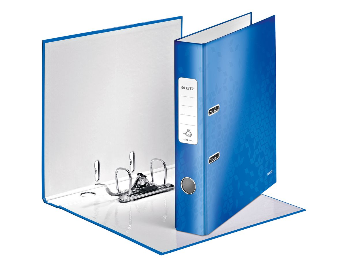 LEITZ Classeur WOW 180° 5.2cm 10060036 bleu A4 (4002432394746)