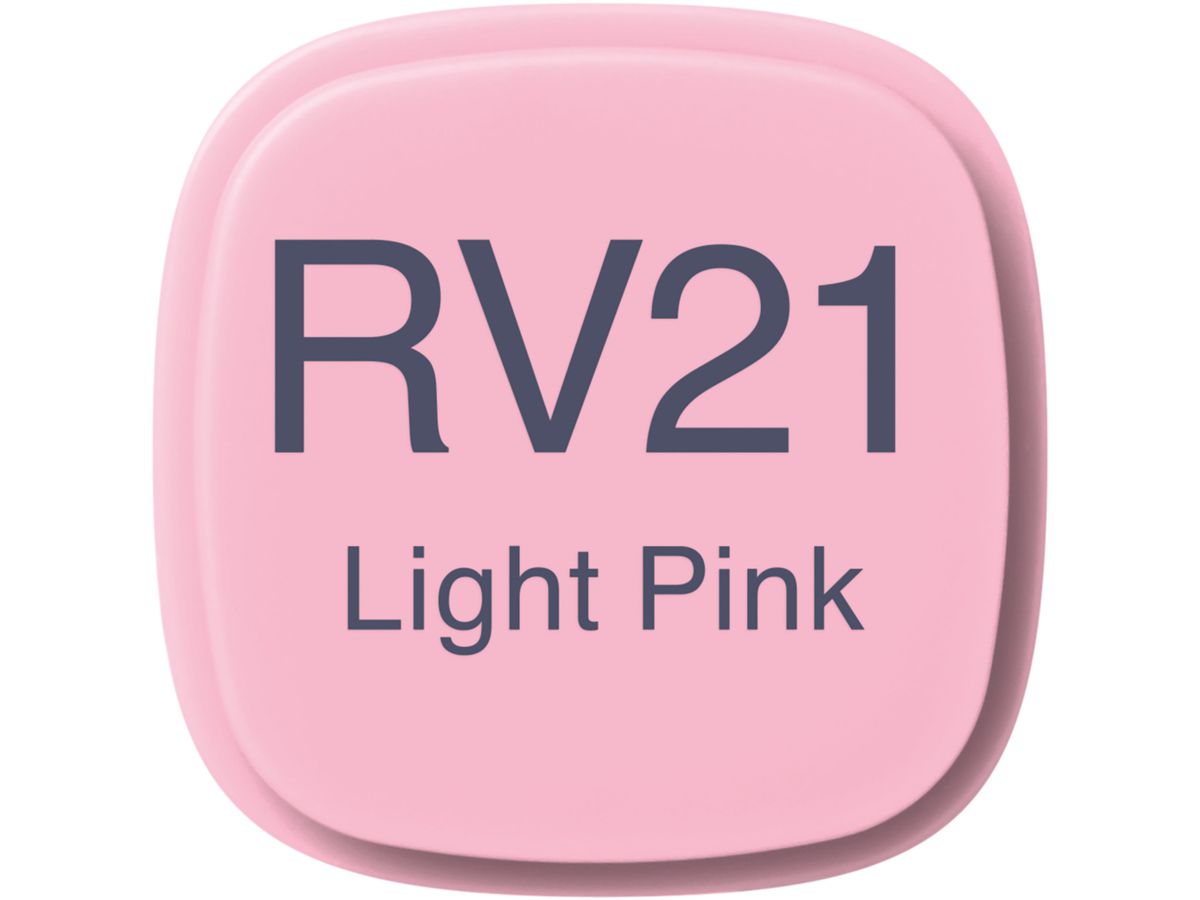 COPIC Marker Classic 20075179 RV21 - Light Pink (4511338001615)