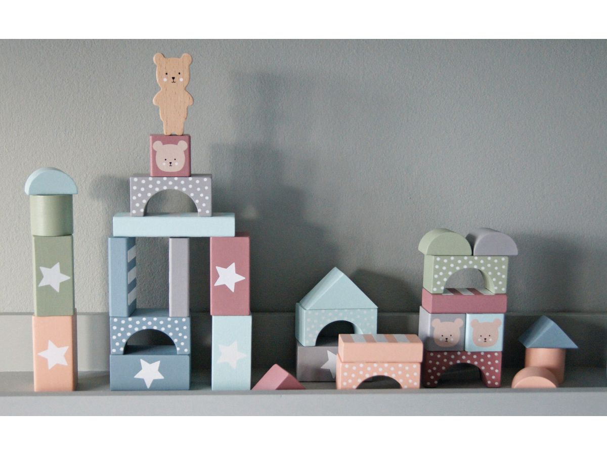 JABADABADO Bloc de construction Teddy W7277 49 Pcs. (7332599071967)