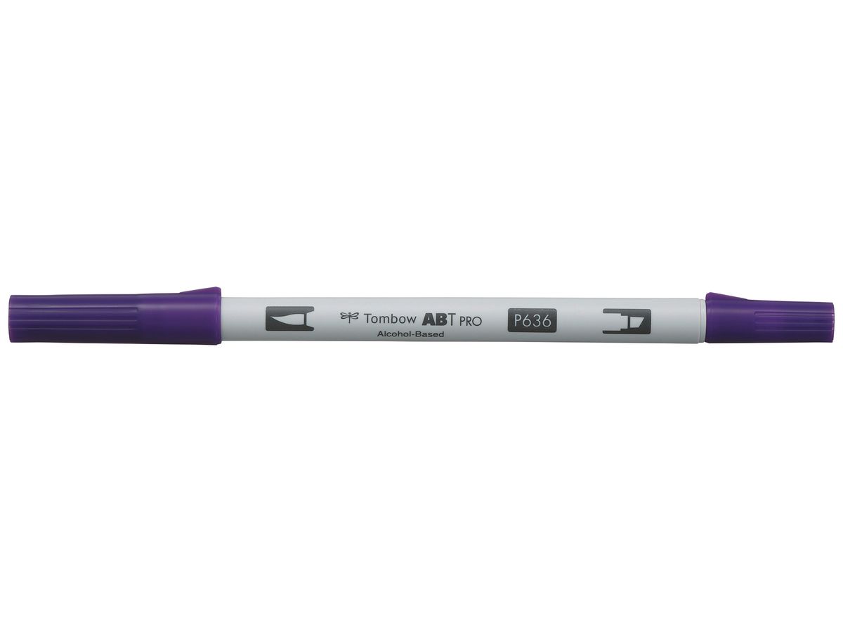 TOMBOW Dual Brush Pen ABT PRO ABTP-636 imperial purple (4901991648492)
