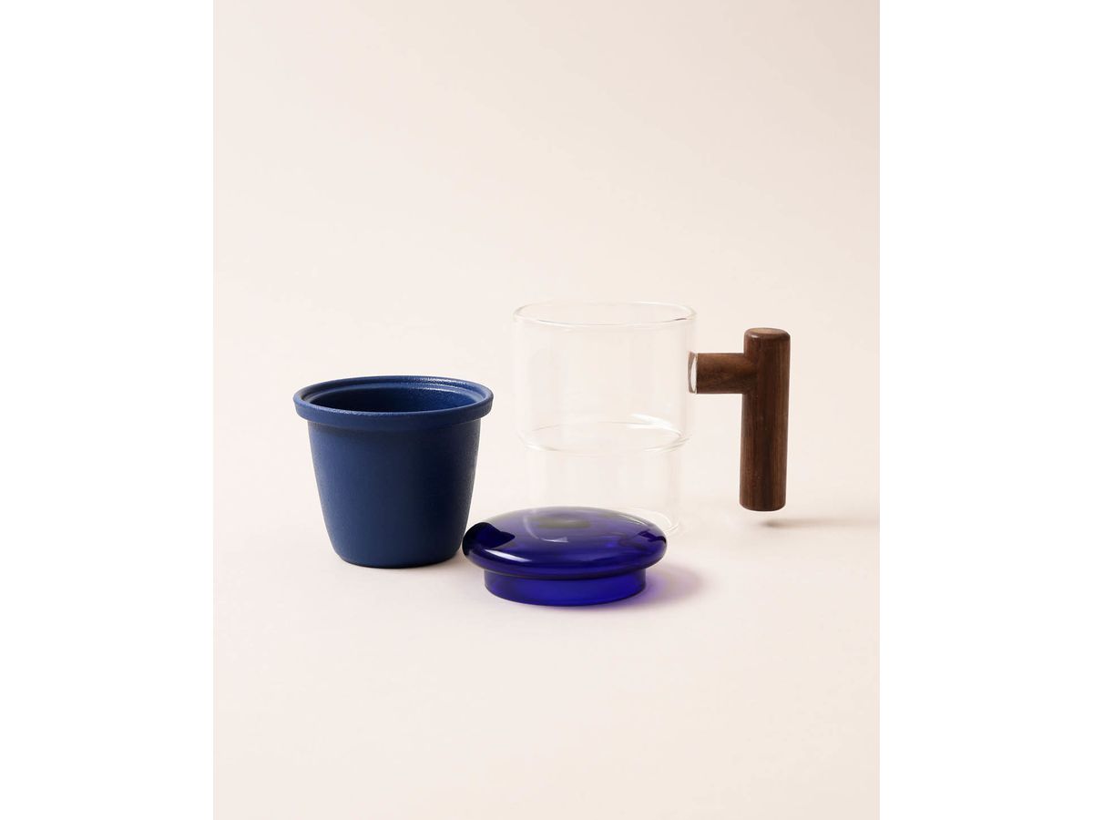 ESMEE Bicchiere da tè con colino 110.435.01 (7611983221844)