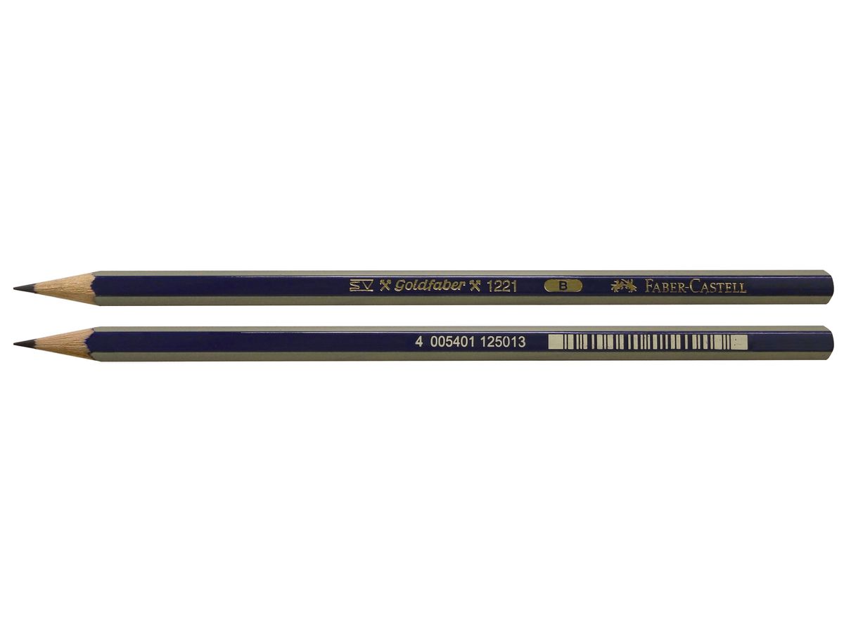 FABER-CASTELL Matita B 112501 Goldfaber (4005401125013)