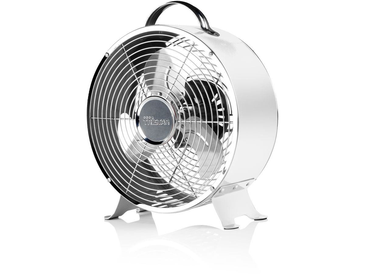 TRISTAR Ventilatore da tavolo 25cm VE-5967 argento (8713016059673)