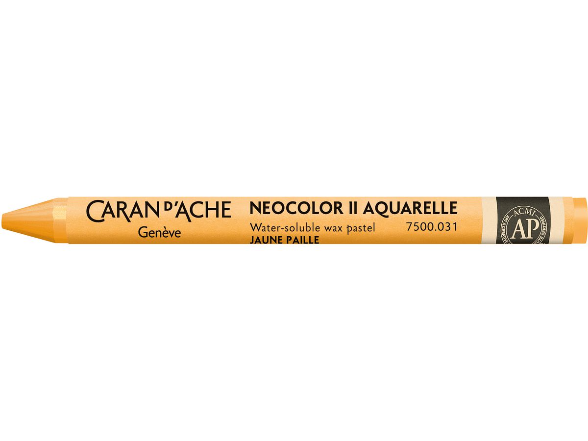 CARAN D'ACHE Wachsmalkreide Neocolor II 7500.031 hellorange (7610186271694)