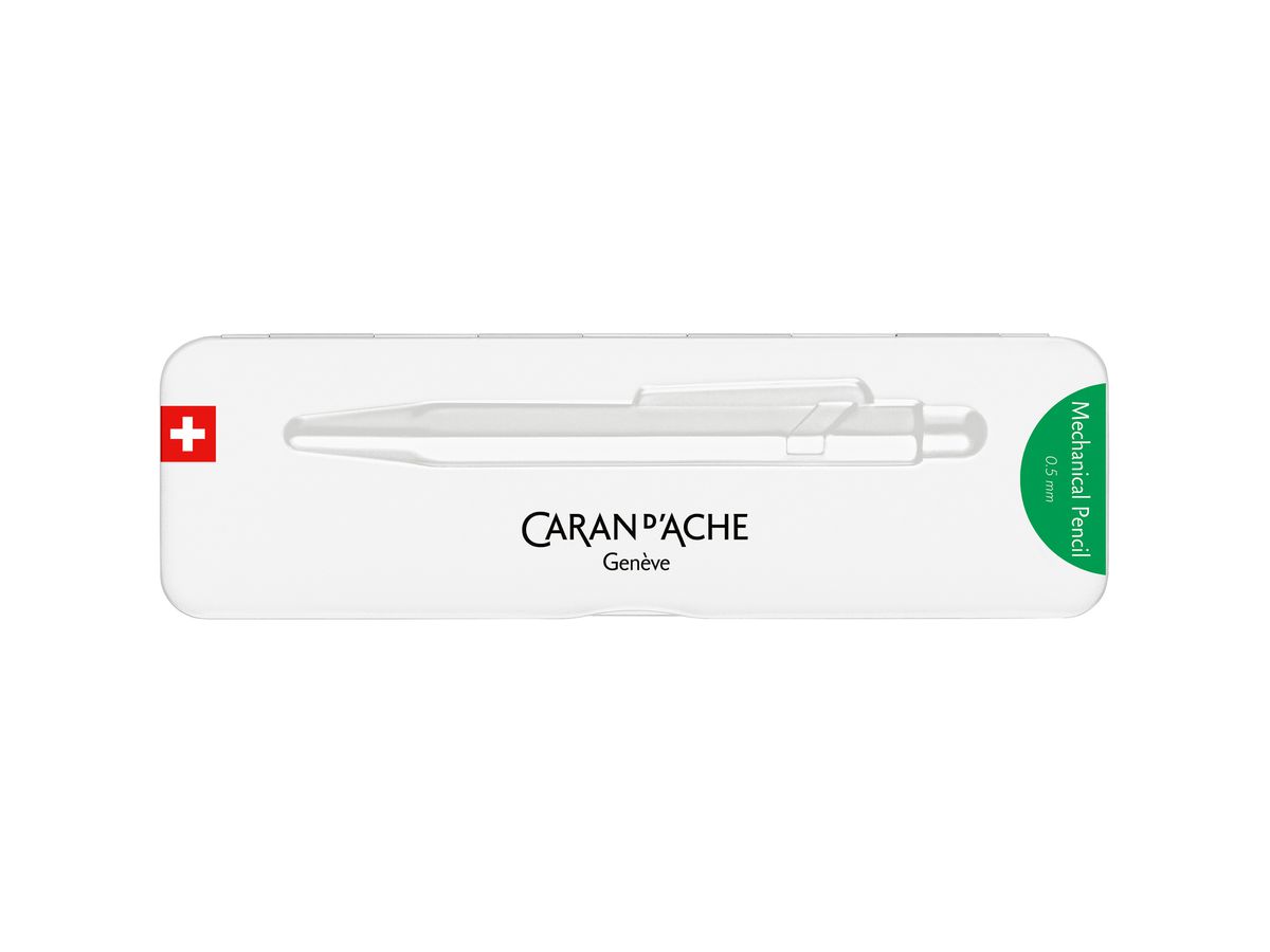 CARAN D'ACHE Porta-ricarica 849 Colormat-X 844.734 verde, Slimpack (7630002359627)