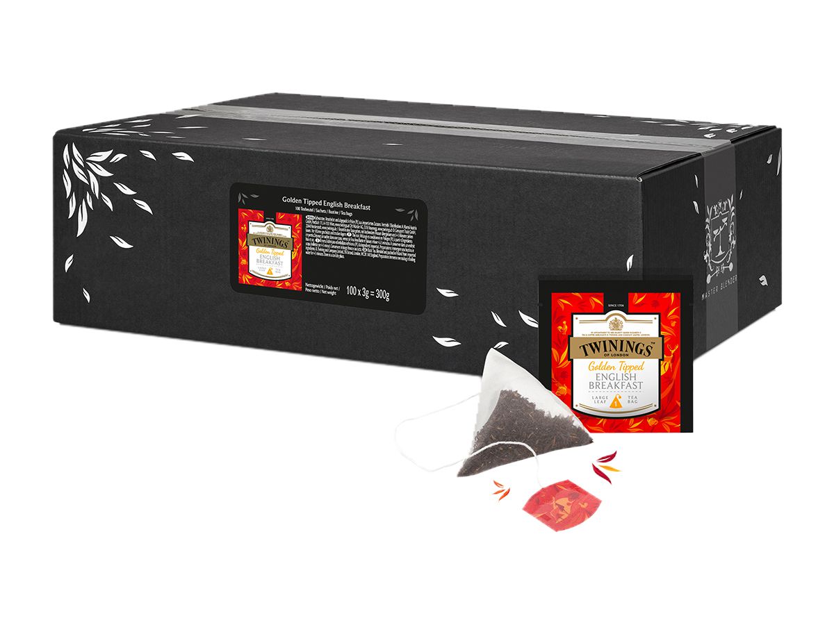TWININGS Golden English Breakfast 100015074 Piramide 3g, 100 pz. (0070177512552)
