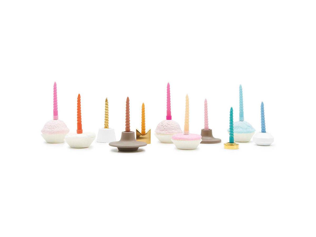 RICO DESIGN Candele a spirale 10 pezzi 400115 Trasparente (4051271212889)