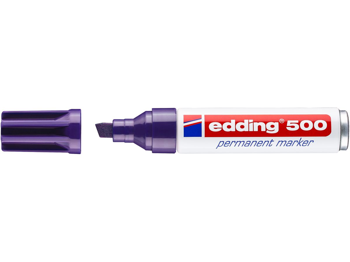 EDDING Permanent Marker 500 2-7mm 500-8 violet (4004764373703)
