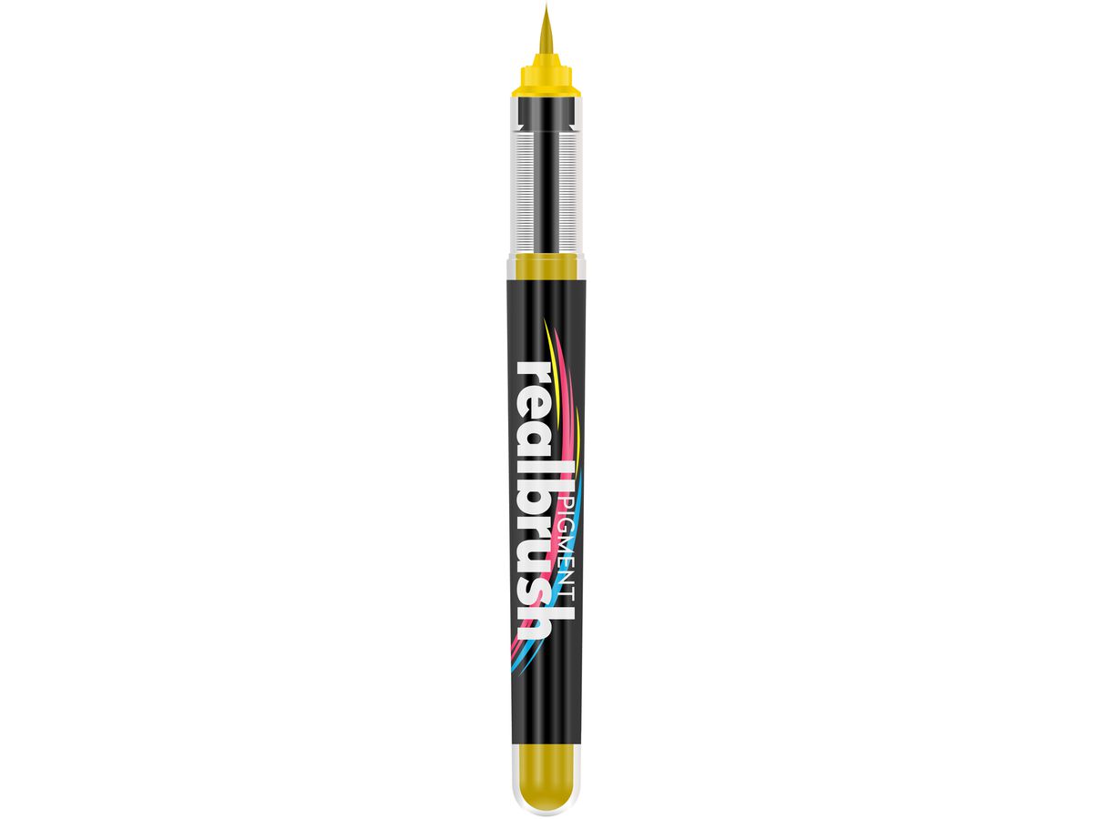 KARIN Real Brush Pen 0.4mm 33Z109 Pgiment, gold (5904446031718)