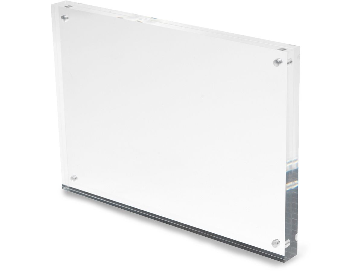 DEFLECTO Mag. Blocco acril. A5 MCHA51130 transparente 2x15mm (5055425953658)