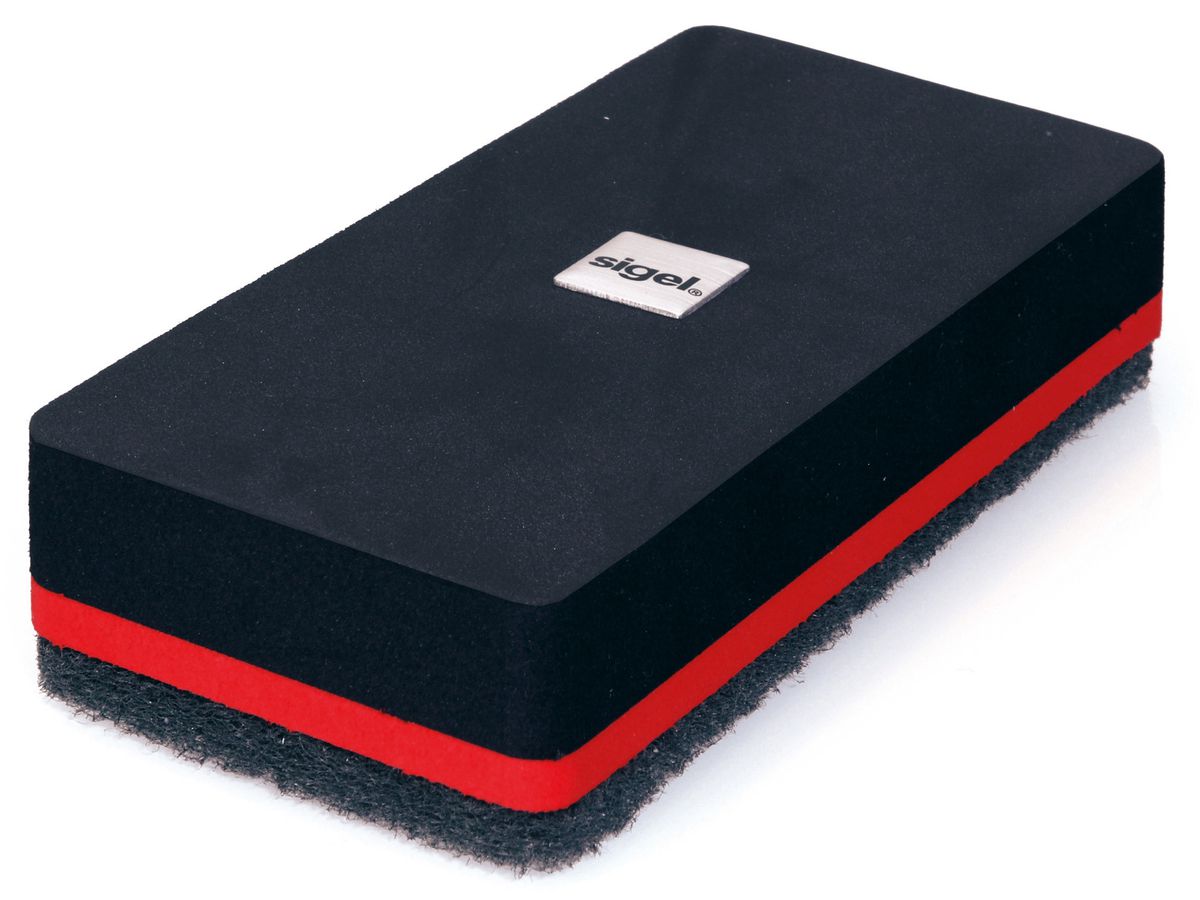 SIGEL Board Eraser 130x60x26mm BA188 nero (4004360794636)