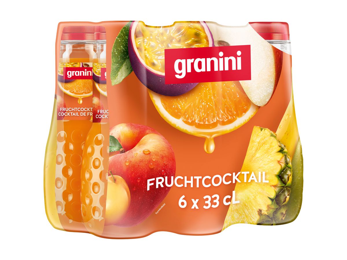 GRANINI Cocktail di frutta 7930611 33 cl, 6 pz. (7613034080196)