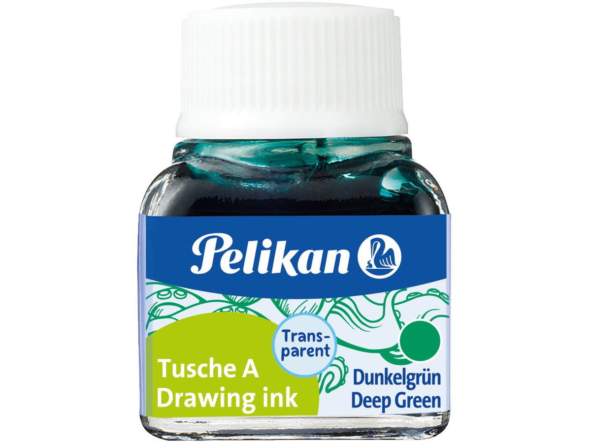 PELIKAN Encre de chine 10ml 523/7 vert (4012700201560)