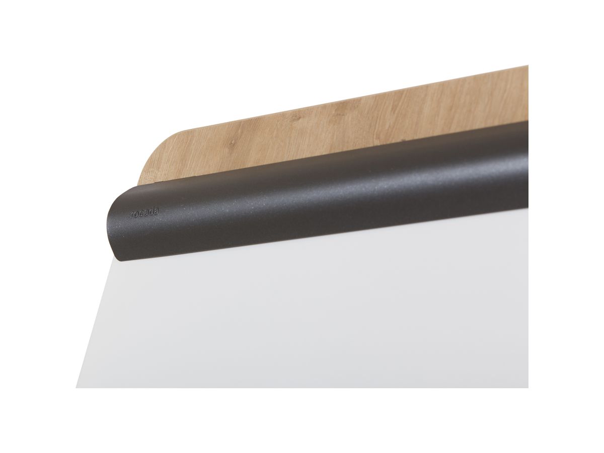 BEREC Flipchart Design Mobil NAT0618 Legno su rotelle 69x195cm (7640106625498)