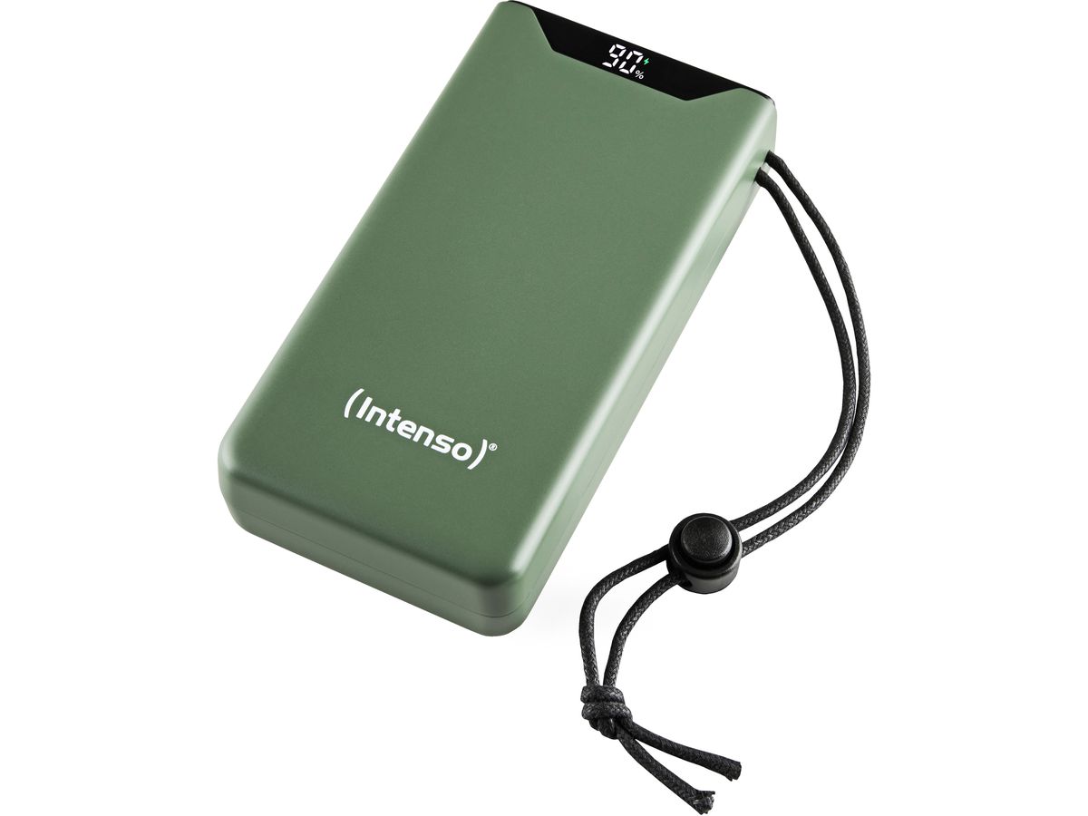 INTENSO Powerbank F20000, green 7332057 20000 mAh, USB-A, USB-C (4034303034826)