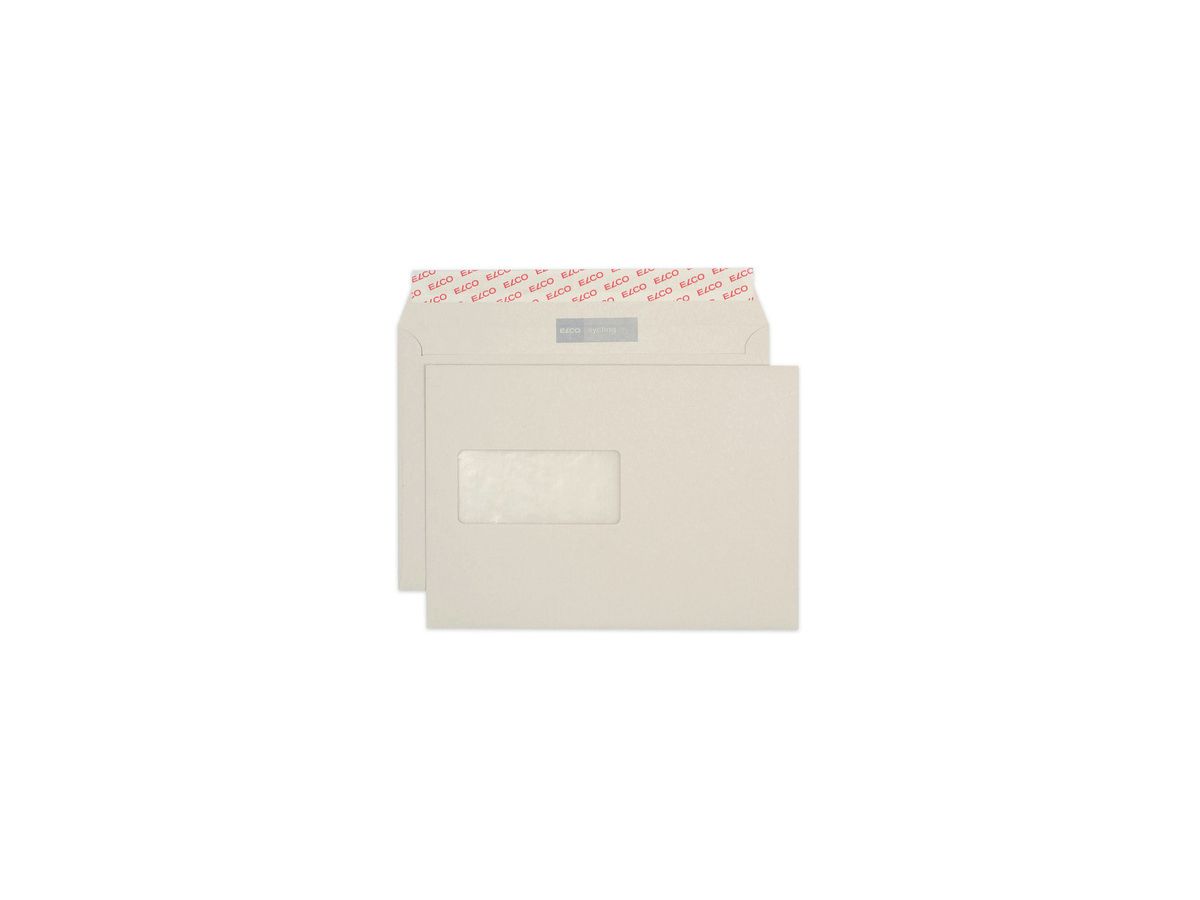 ELCO Buste Sycling finest.sinis. C5 32899 100g, grigio, colla 500 pezzi (7611722010234)