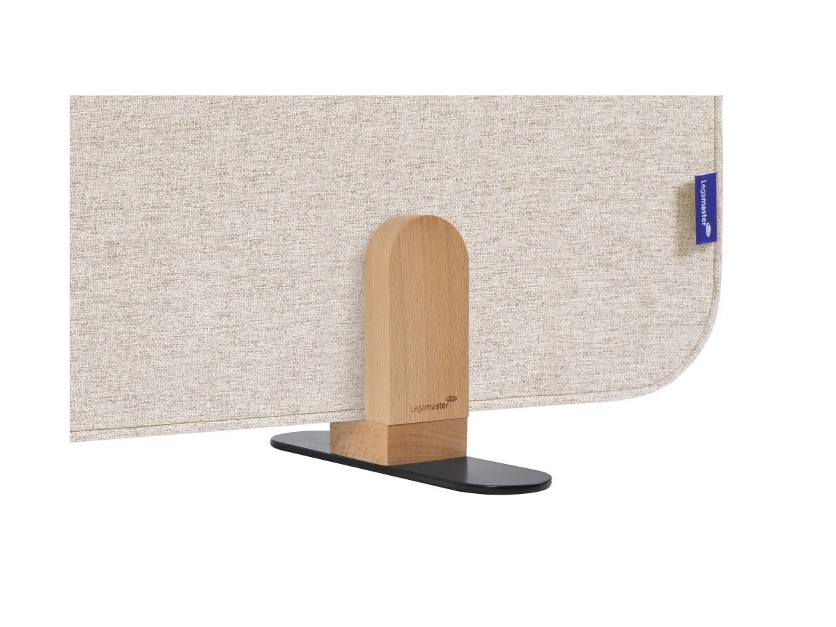 LEGAMASTER Séparateur de bureau 160x60cm 7-209835 ELEMENTS, beige, pied de sup. (8713797101240)