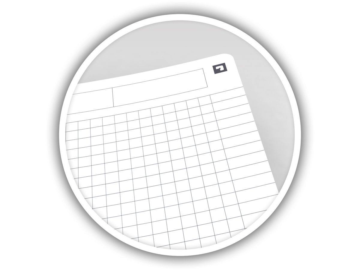 OXFORD Collegebook A4+ 100050225 kariert 5mm, 90g 70 Blatt (4006144939332)