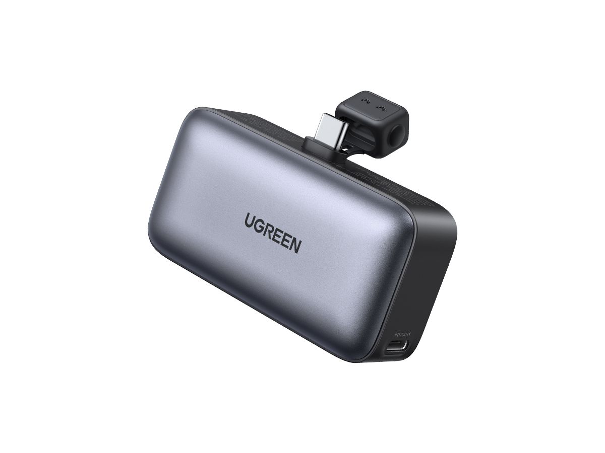 UGREEN Nexode Power Bank 5000mAh 35338 Built-in USB-C Connector (6941876233380)