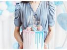 PARTYDECO Caketopper 17cm KPT51-100 Oh baby Bois (5900779109247)