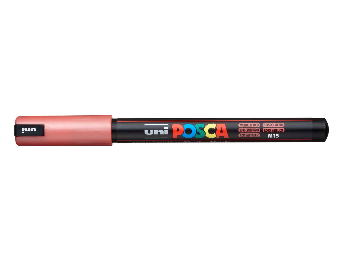 POSCA Fineliner 0.7mm PC1MR MET.RO Metallic rot (4902778089903)