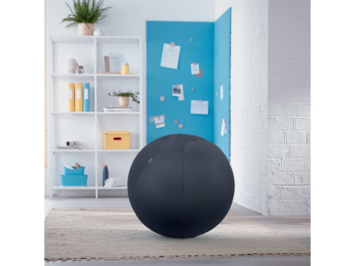 LEITZ Balle assise Cosy 5279-00-89 gris Ø65cm 1 pièce (4002432129546)