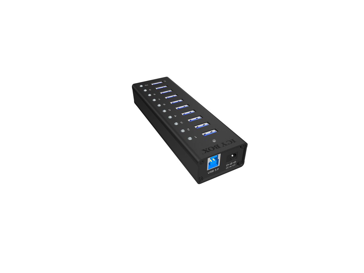 ICY BOX 10-Port USB 3.0 Hub IB-AC6110 (4250078160441)