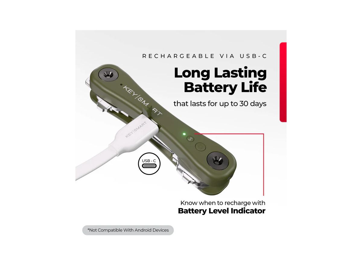 KEYSMART iPro V3 KS431-GRN-V3 Apple Find My, Green (0810024058679)