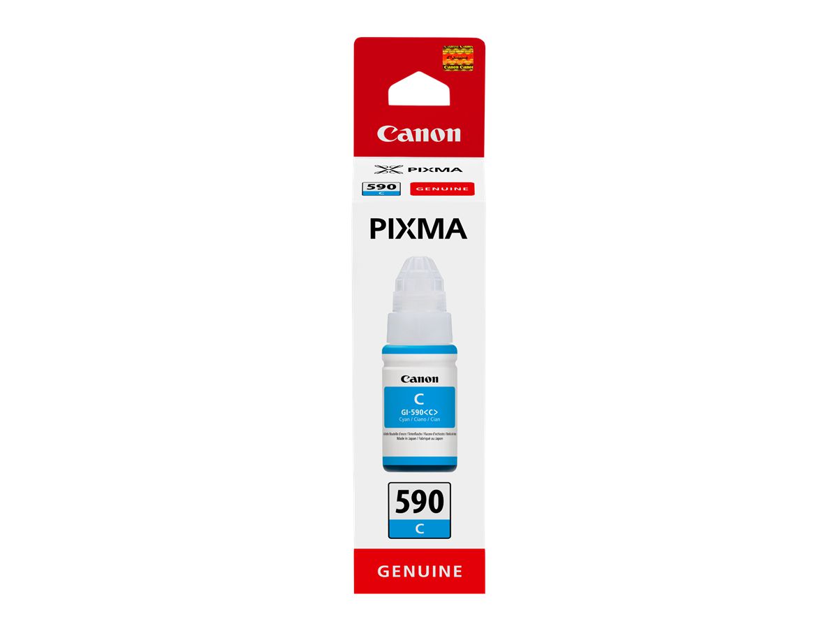CANON Tintenbehälter cyan GI-590C PIXMA G1500/G2500/G3500 70ml (4549292074727)