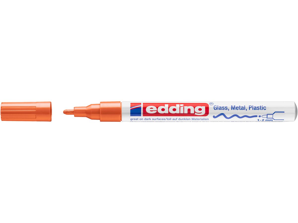 EDDING Paintmarker 751 CREA 1-2mm 751-6 CREA arancione (4004764017515)