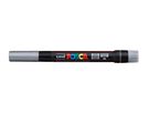 POSCA Penna Brush 1-10mm PCF350 SILVE argento (4902778665848)