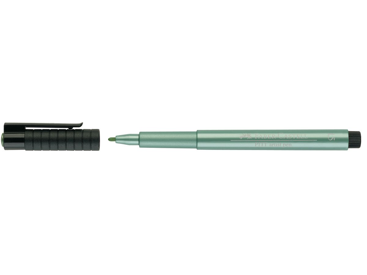 FABER-CASTELL Pitt Artist Pen 1,5mm 167394 vert (4005401673941)